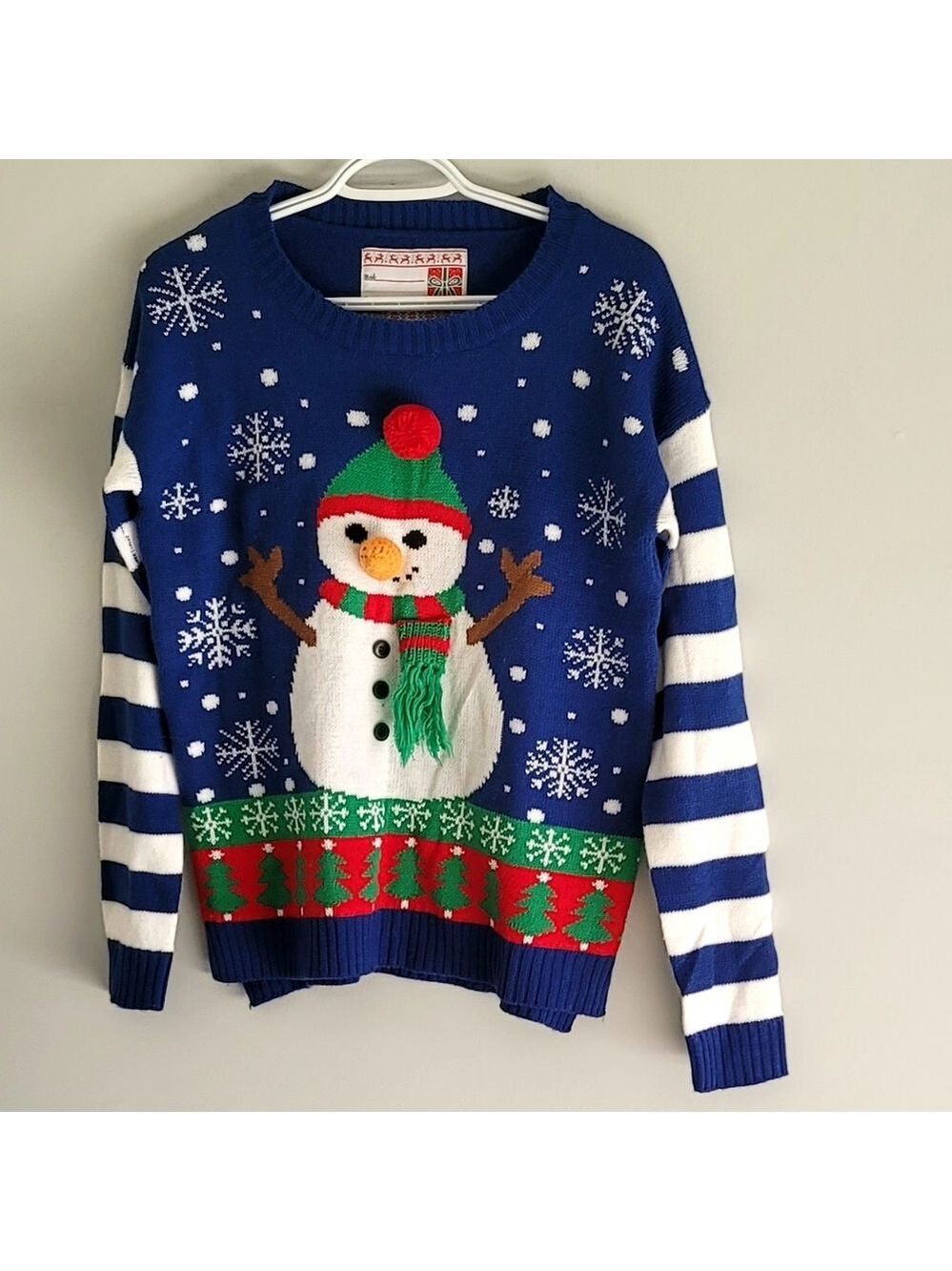 Vintage Women's Christmas Sweater Size M